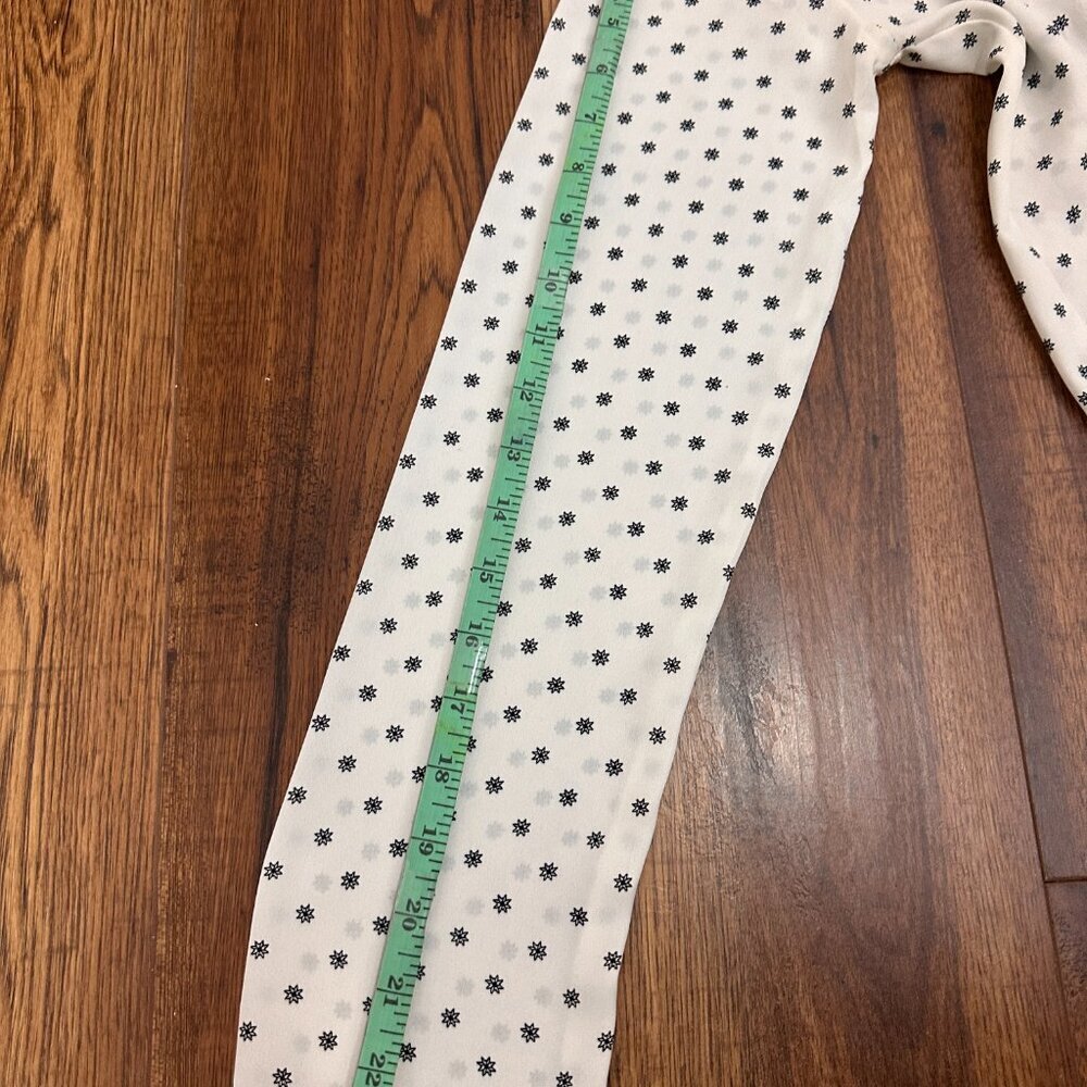 0074~H&M Women’s Polka Dot Long Sleeve Twist Blouse Sz (S /M) - Picture 12 of 13